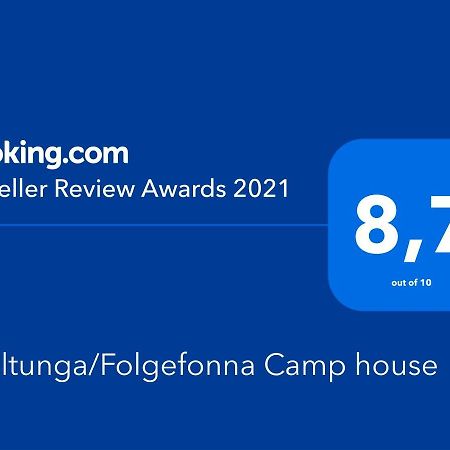 욘달 Trolltunga/Folgefonna Camp House 빌라 외부 사진