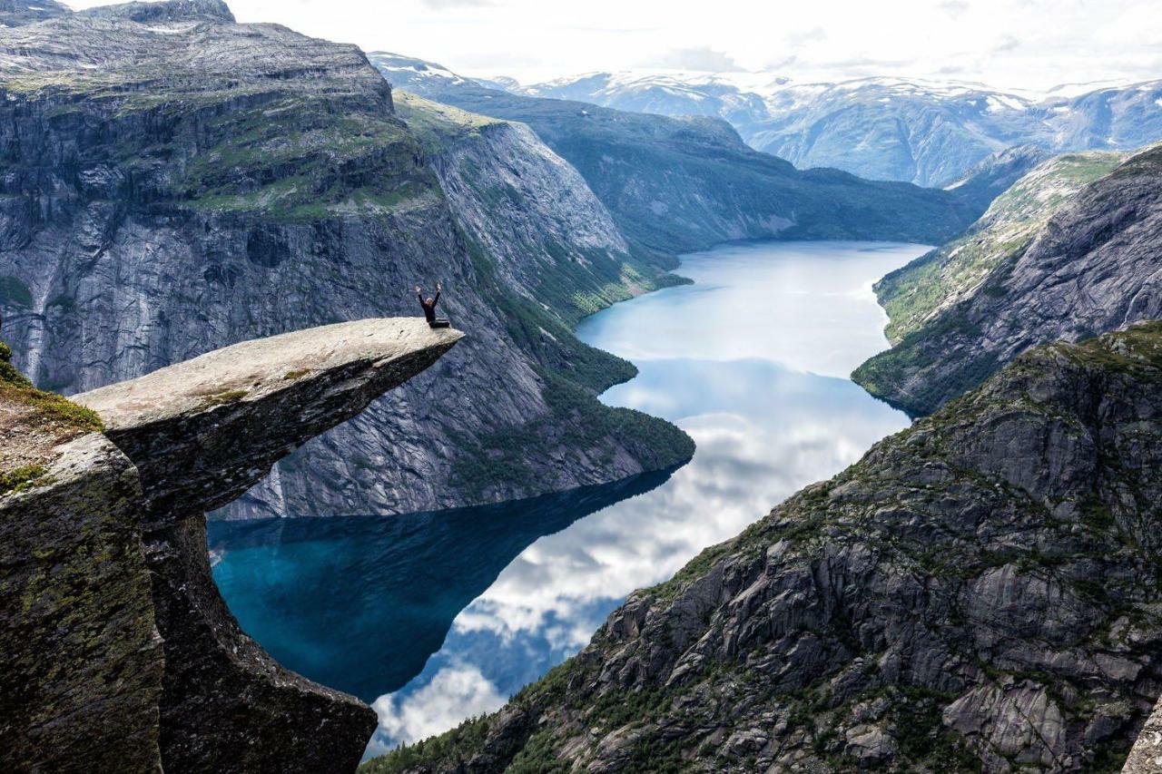 욘달 Trolltunga/Folgefonna Camp House 빌라 외부 사진